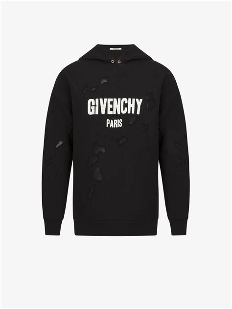 givenchy paris hoodie ripped